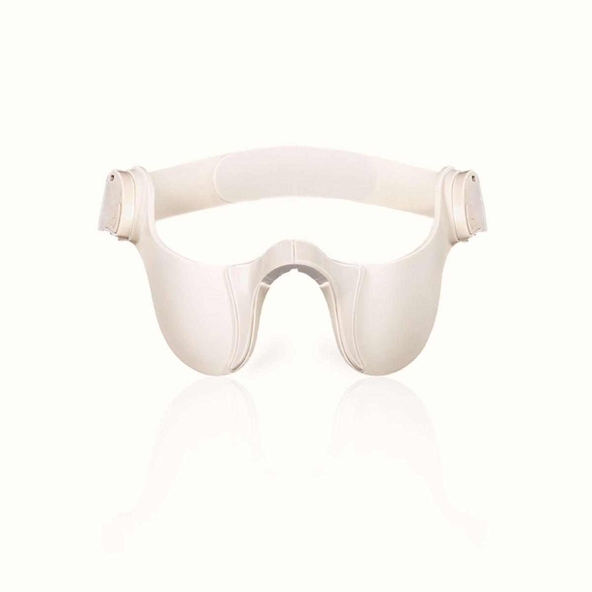 LED facial mask for anti-aging, using red light therapy to rejuvenate skin and improve elasticity