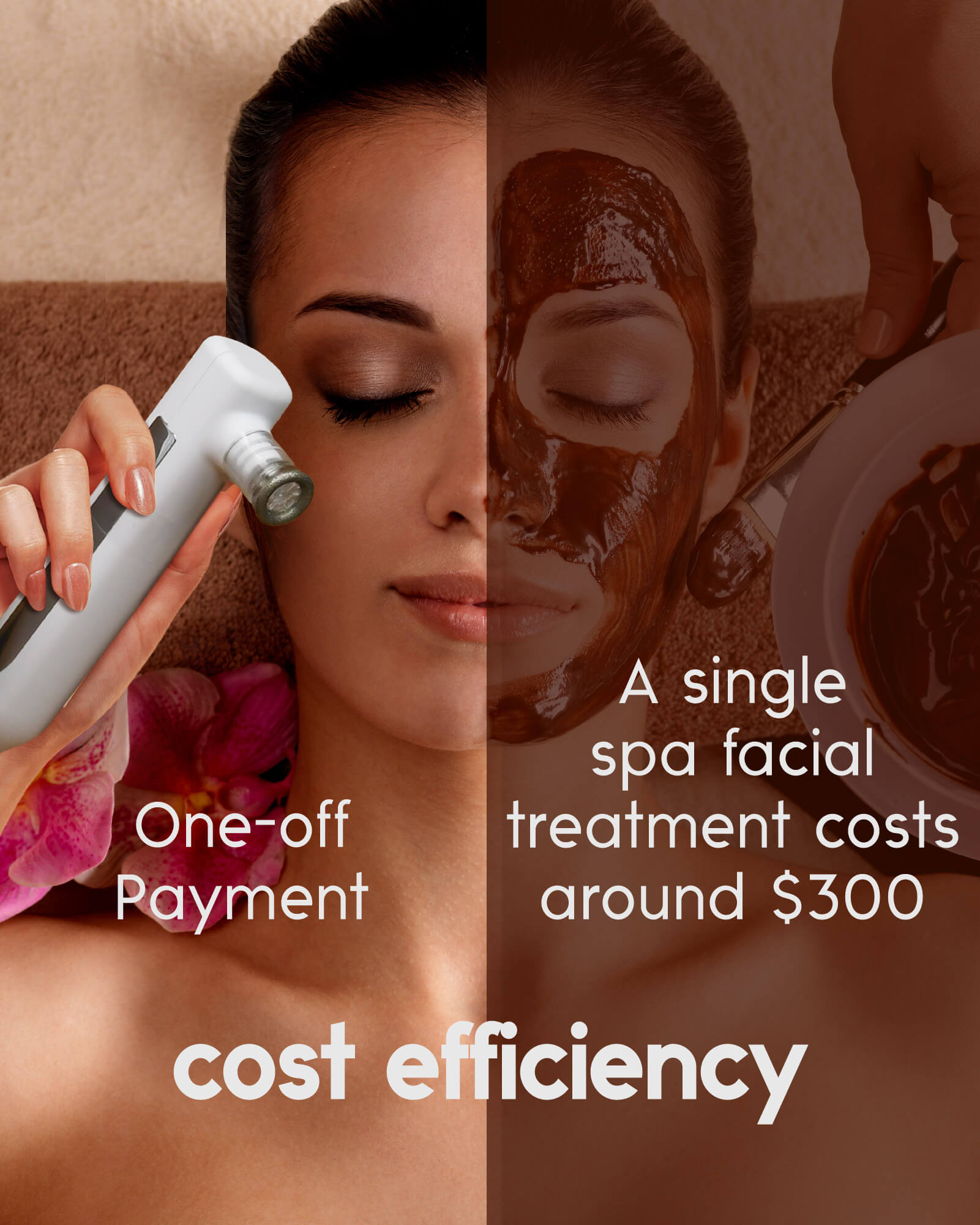Microdermabrasion machine for facial exfoliation, designed to remove dead skin cells and promote smooth, radiant skin