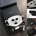 Red light therapy for face, using LED technology to reduce wrinkles, improve skin tone, and stimulate collagen production