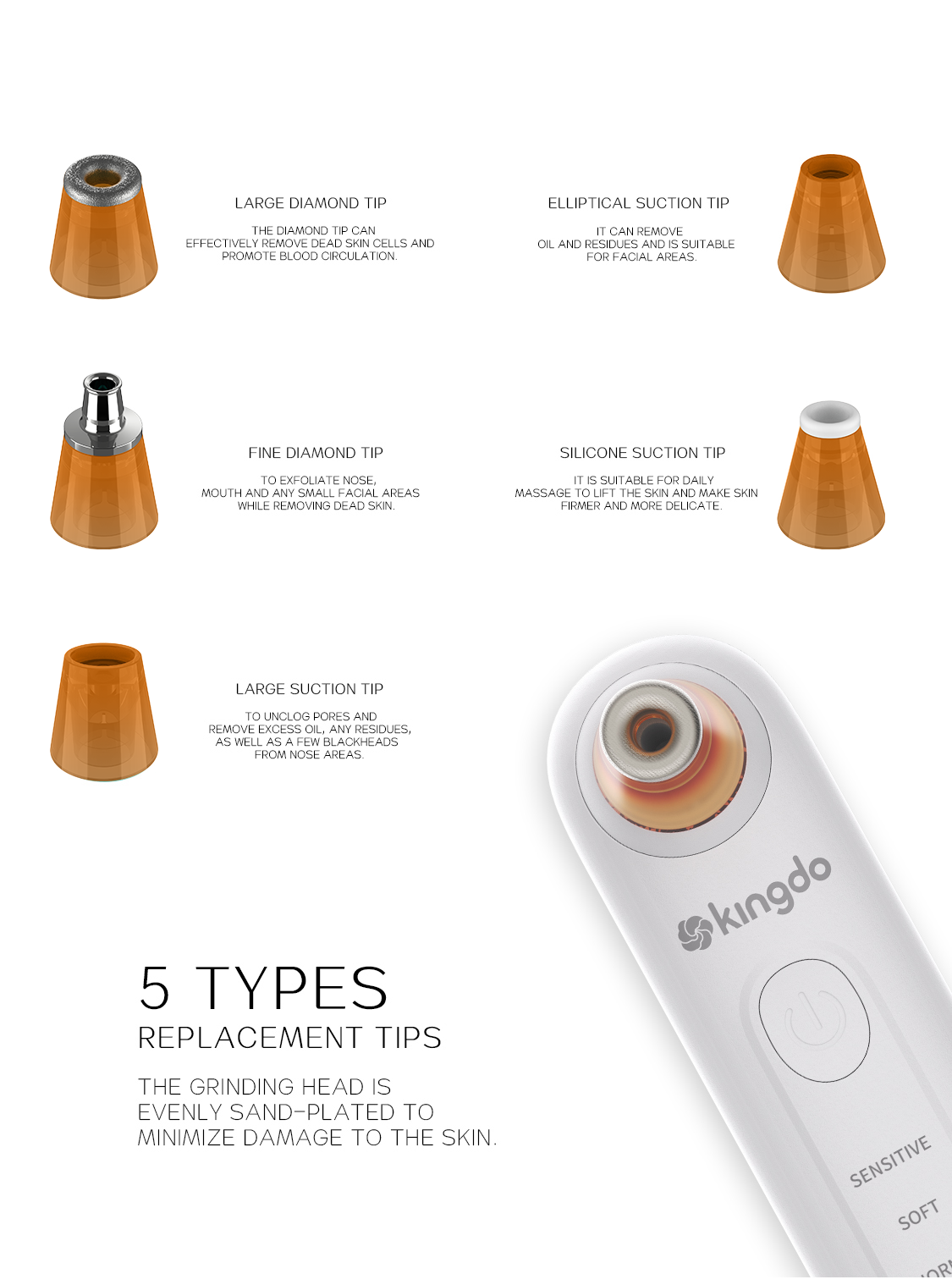 9004S Diamond microdermabrasion Device - kingdo